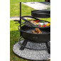 Fogata de jardín con rejilla multifuncional 80cm "BANDITO" Rejilla 70cm