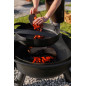Gartenfeuerstelle mit multifunktionalem Gitter 80cm "BANDITO" 70cm Gitter