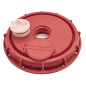 Couvercle Ø22 cm avec ouverture centrale pour cuve IBC / GRV 1000 litres