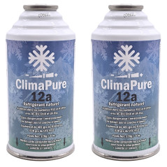 Lote de 2 ClimaPure 12a 170 g - Refrigerante sin flúor | Multitanks