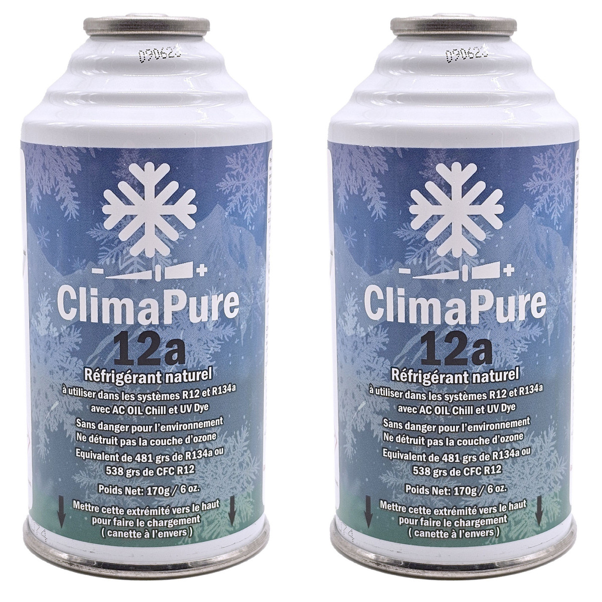 Set 2 ClimaPure 12a 170 g - Fluorfreies Kältemittel | Multitanks