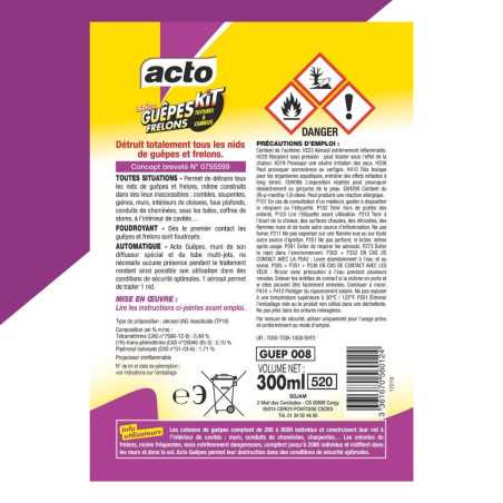 ACTO Wespen- und Hornissenspray - Set 2 | Multitanks