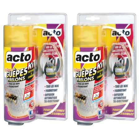 Aerosol ACTO Avispas y Avispones - Lote de 2 | Multitanks