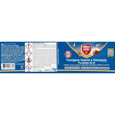 Fumogeno Anti-Cimici da Letto 10 g - Set di 6 | Protect Expert