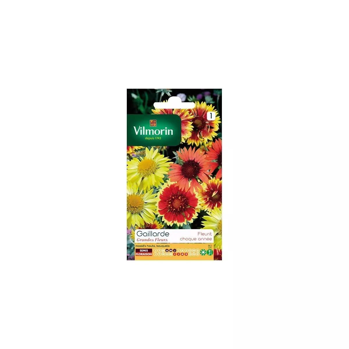 Product sheet Gaillarde Big flowers