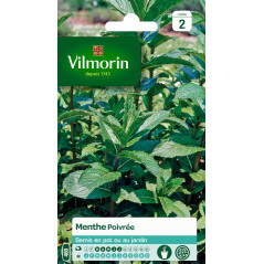 Semillas Menta piperita Vilmorin - Siembra marzo a junio, -15°C