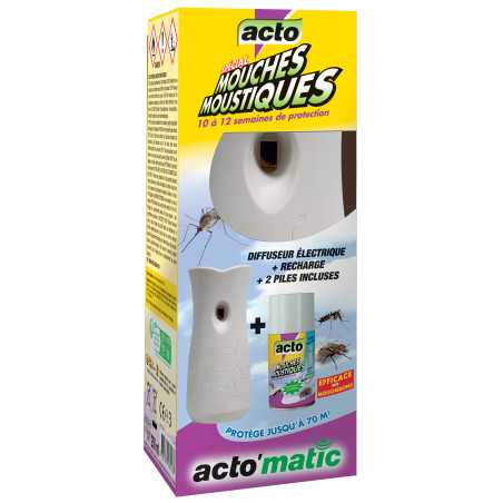 ACTO'matic Verdampfer-Set + 2 Nachfüllungen - 70 m² | Multitanks