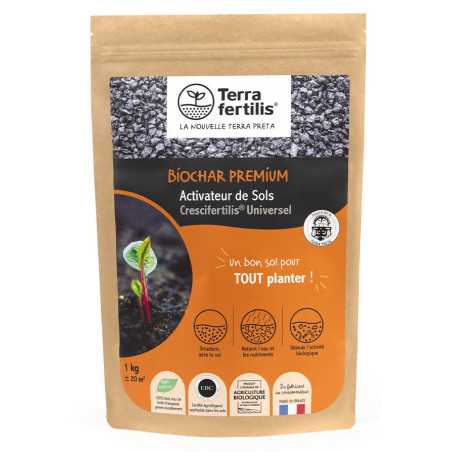 Biochar Universal Fertilizzer Terra Fertilis - 500g, 1kg, 2,5kg | Multitanks