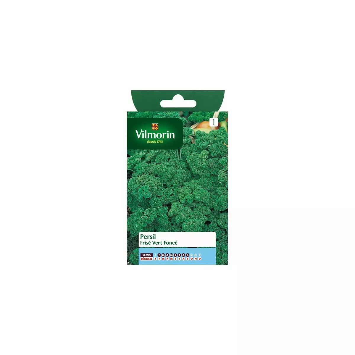 Product sheet Dark green curly parsley