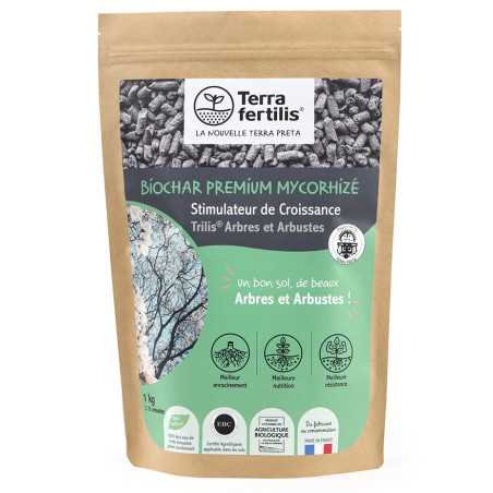 Fertilisant arbres et arbustes Terra Fertilis - Biochar & mycorhizes