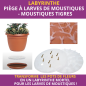 Set of 5 mosquito larvae traps Acto - Natural protection for gardens