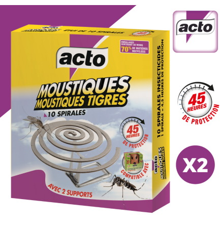 Personne profitant d'un jardin sans moustiques grâce aux spirales Multitanks.