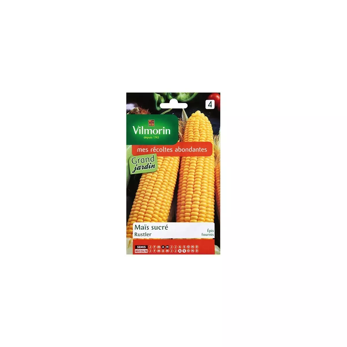 Product sheet Sweet corn Rustler