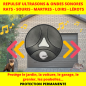 Répulsif Ultrasons & Sonore pour Rats, Souris, Martres | Protection 40m²