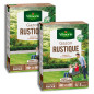 Set de 2 Cajas de Césped Rústico 2 x 1kg: 4N Semillas, Césped Ultrarresistente y Denso 80 m²