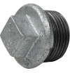 Male Cap with Galvanized Malleable Cast Iron Stop
