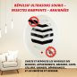 REPELLENTE PER TOPI AD ULTRASUONI RETRÒ - Insetti striscianti - Ragni REPELLENTE PER TOPI AD ULTRASUONI RETRÒ - Insetti striscianti - Ragni