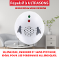Repellente per mosche ad ultrasuoni - moscerini - fisso 40m² Repellente per mosche ad ultrasuoni - moscerini - fisso 40m²