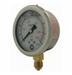 Radialdruckmanometer mit...