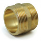 Equal Brass Nipple Male/Male PN16 - Gas Thread Fitting for Plumbing