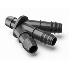 Abrisa Raccordo Scanalato Y 3 Vie Ø16mm Micro Irrigazione