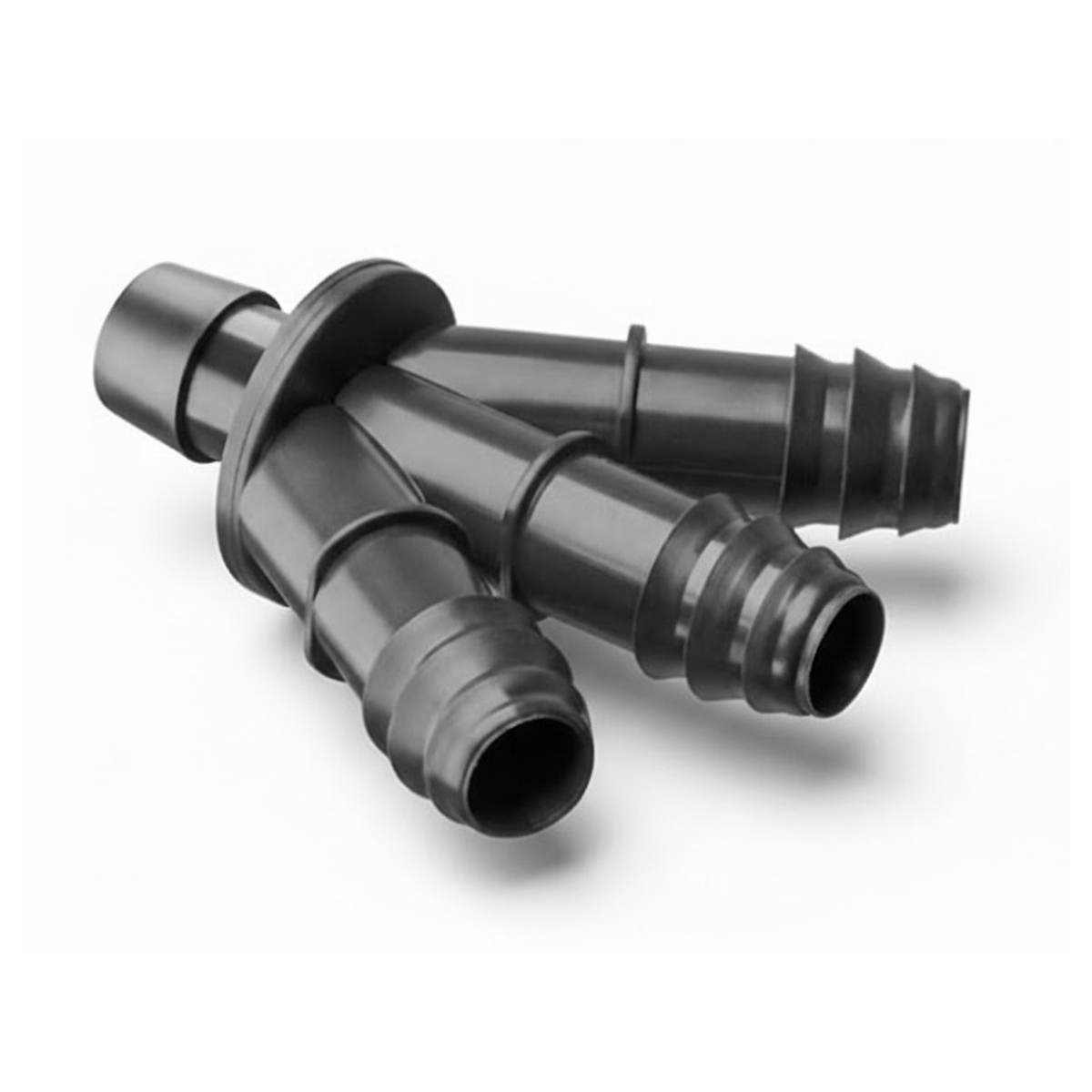 Abrisa Racor Acanalado Y 3 Vías Ø16mm Micro Irrigación