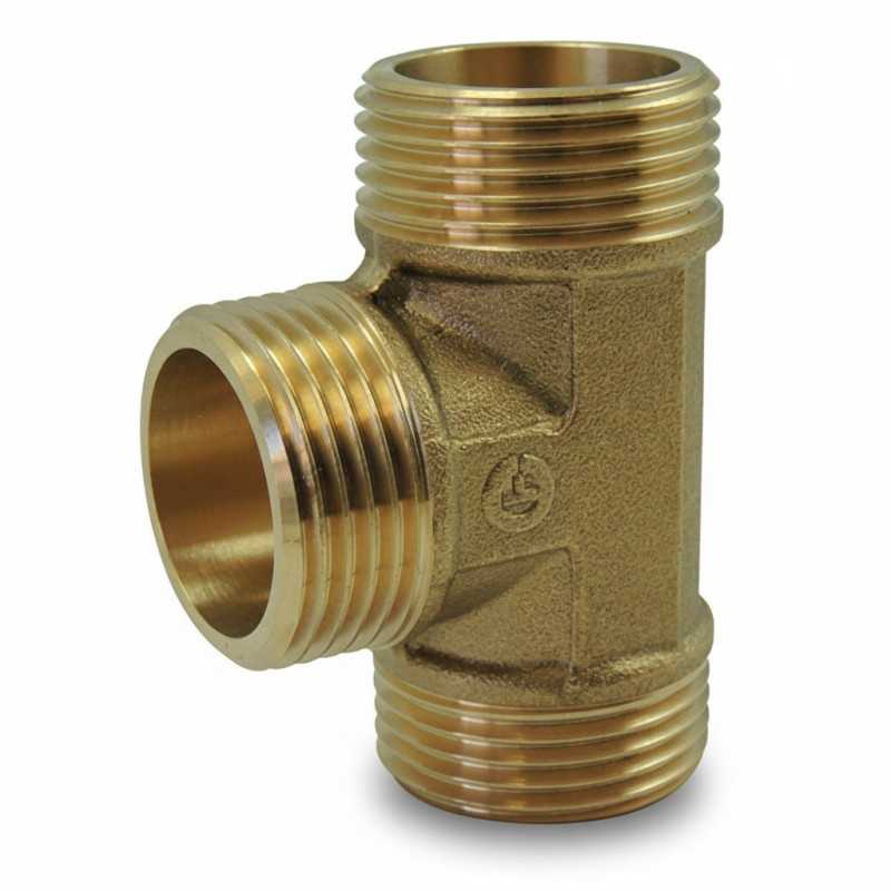 Equal Male/Male/Male Brass