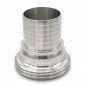 Raccordo alimentare maschio DIN con bussola in inox 316 Raccordo alimentare maschio DIN con bussola in inox 316
