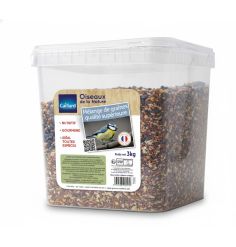 Semillas Cubo Mezclas de Semillas Calidad Superior 3 kgs para aves de la naturaleza