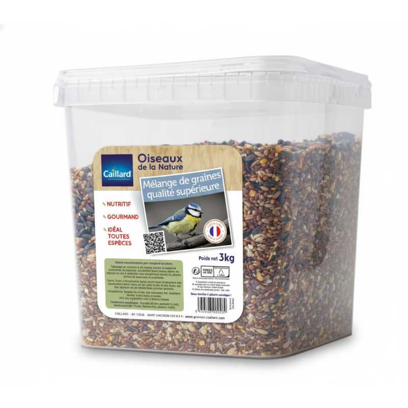 Seeds Bucket Seed Mixtures Superior Quality 3 kgs for birds of nature