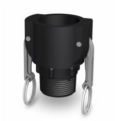 Conexión de camlock hembra - BSP polipropileno macho roscado