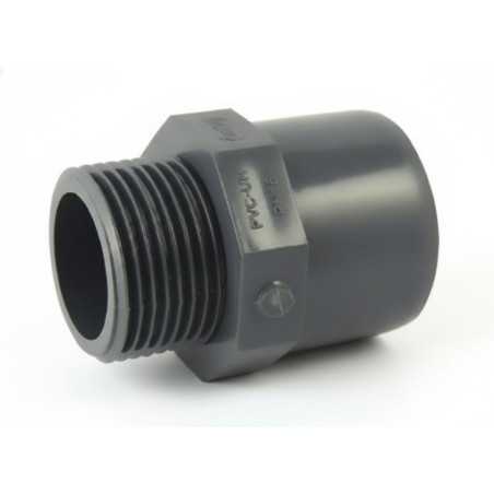 Misch-PVC-Adapter zum Schrauben und Kleben
