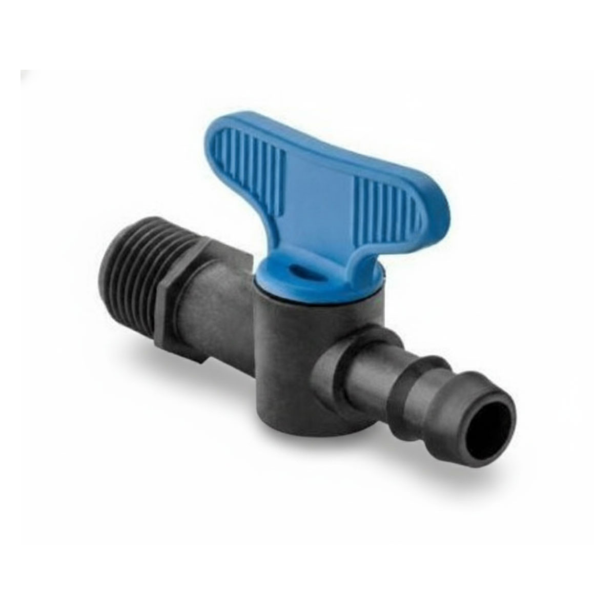 Mini válvula de filete de 1/2'' - estriado 16 mm para micro-irrigación
