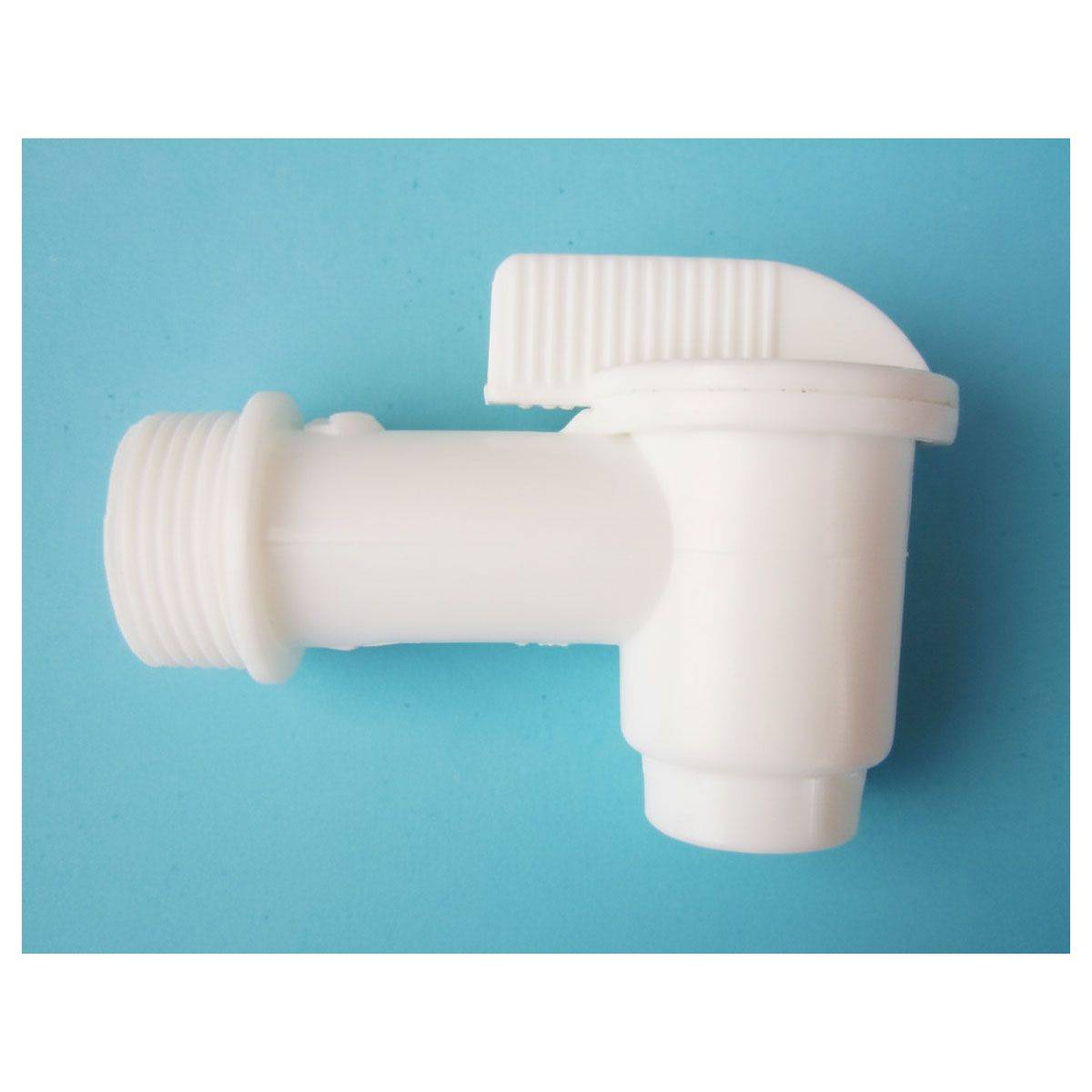 Grifo blanco de 3/4 pulgadas para latas