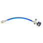 Tubo di ricarica clima auto e casa Duracool Multicool Climapure, raccordo R134a bassa pressione | Manometro 200 psi Tubo di ricarica clima auto e casa Duracool Multicool Climapure, raccordo R134a bassa pressione | Manometro 200 psi
