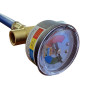 Tubo di ricarica clima auto e casa Duracool Multicool Climapure, raccordo R134a bassa pressione | Manometro 200 psi Tubo di ricarica clima auto e casa Duracool Multicool Climapure, raccordo R134a bassa pressione | Manometro 200 psi