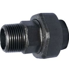 Malleable Cast Iron Maleable Cast Iron Union Fitting with Black Core