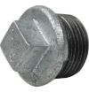 Male Cap with Galvanized Malleable Cast Iron Stop