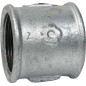 Galvanized malleable cast iron female-female sleeve