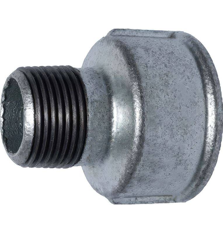 Galvanized malleable cast iron female-to-male reduction Galvanized malleable cast iron female-to-male reduction