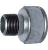 Galvanized malleable cast iron female-to-male reduction