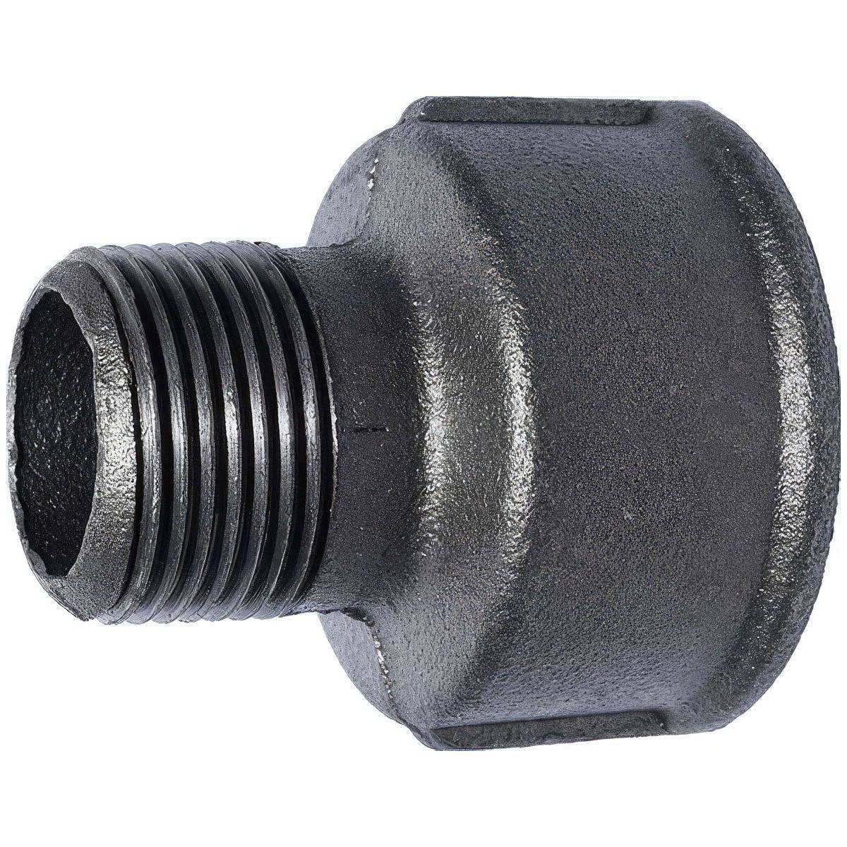 Male-to-Female Reduction in Malleable Cast Iron with Black Core