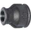 Black Malleable Cast Iron Reduced Sleeve | F/F EN 10242 for Piping
