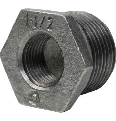 Single male/female reduction in galvanized malleable cast iron – anti-corrosion excellence