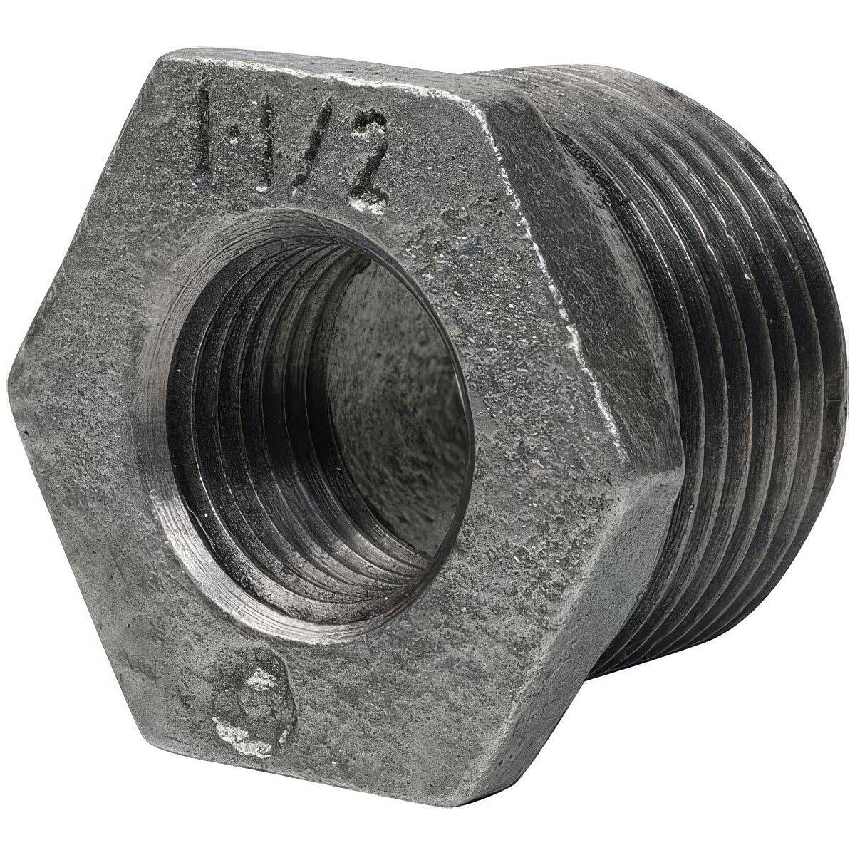 Réduction Simple Mâle/Femelle en Fonte Malléable Galvanisée – L'Excellence Anti-Corrosion