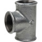 Equal tee 90° | Galvanized Malleable Cast Iron Female/Female EN 10242