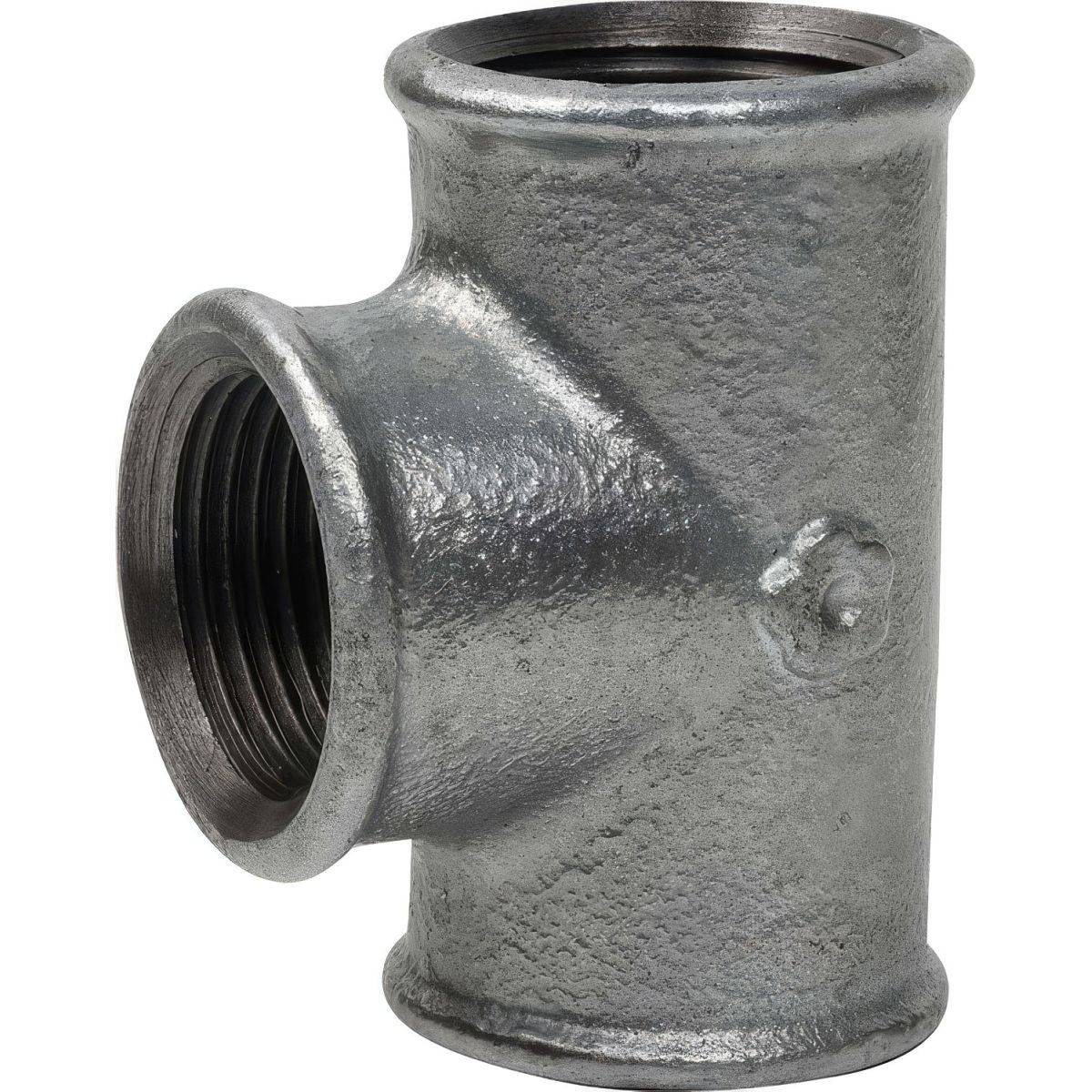Equal tee 90° | Galvanized Malleable Cast Iron Female/Female EN 10242