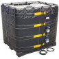 Riscaldatore per contenitori IBC ATEX 1000L - Protezione dal gelo e mantenimento della temperatura Riscaldatore per contenitori IBC ATEX 1000L - Protezione dal gelo e mantenimento della temperatura