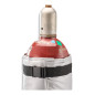 Gasflasche mit Heizdecke | Digitale Regelung 0-90 °C, konstanter Fluss, IP40