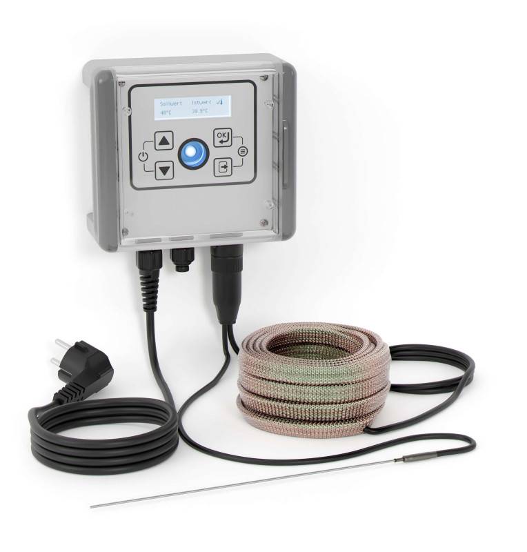 Kit ruban chauffant Kuhlmann 50W/m complet pour traçage électrique haute température